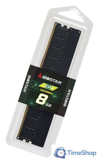 Оперативная память BIOSTAR 8ГБ DDR4 3200 МГц - Изображение №1 — Интернет-магазин Time-Shop