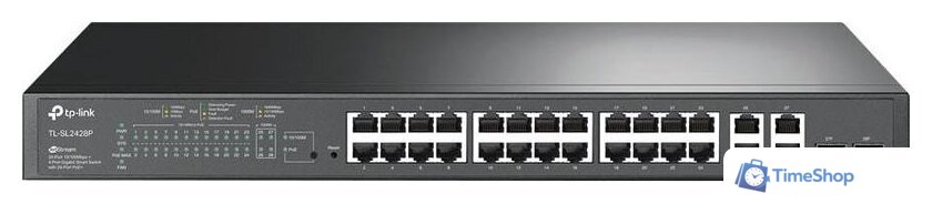 Настраиваемый коммутатор TP-Link TL-SL2428P - Изображение №1 — Интернет-магазин Time-Shop