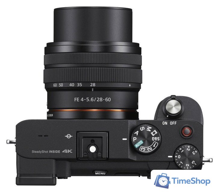 Беззеркальный фотоаппарат Sony Alpha a7C Kit 28-60mm (черный) - Изображение №10 — Интернет-магазин Time-Shop