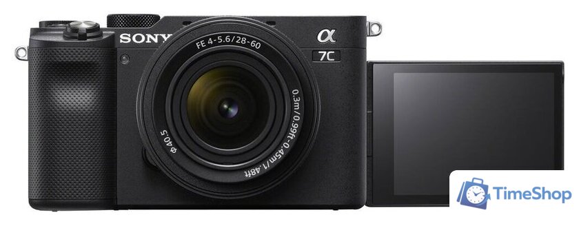 Беззеркальный фотоаппарат Sony Alpha a7C Kit 28-60mm (черный) - Изображение №3 — Интернет-магазин Time-Shop