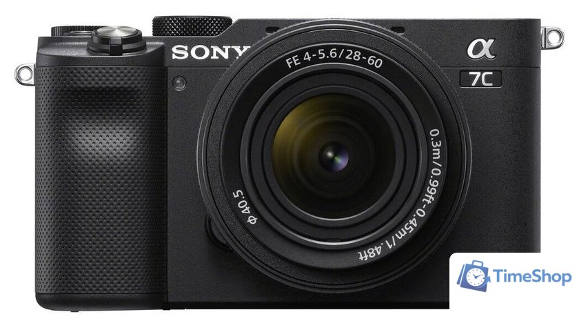 Беззеркальный фотоаппарат Sony Alpha a7C Kit 28-60mm (черный) - Изображение №1 — Интернет-магазин Time-Shop
