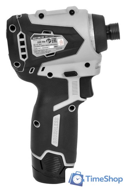 Винтоверт Интерскол ШАУ-220/12ВЭ 803.2.2.70 (с 2-мя АКБ, кейс) - Изображение №2 — Интернет-магазин Time-Shop