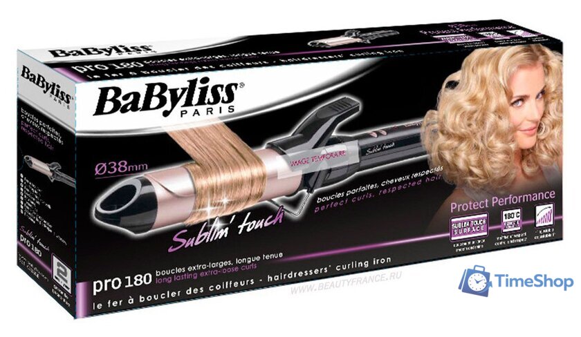 Круглая  плойка BaByliss C338E - Изображение №4 — Интернет-магазин Time-Shop