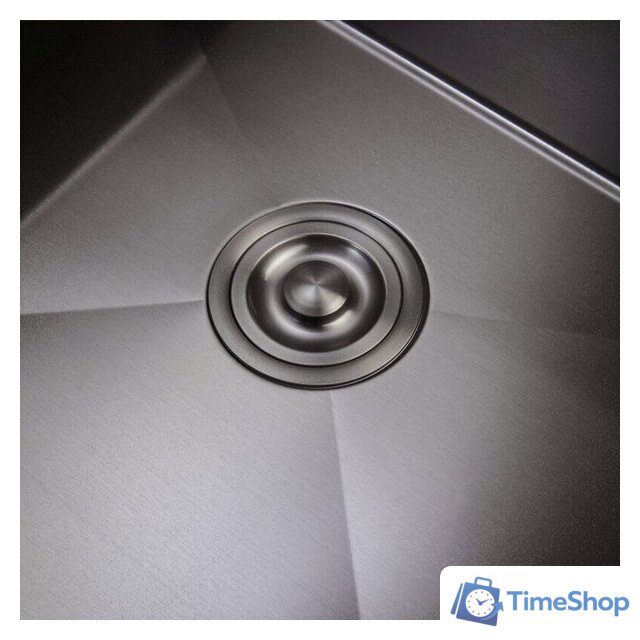 Кухонная мойка Milacio Denia 51 Steel MC.77489 (вороненая сталь) - Изображение №4 — Интернет-магазин Time-Shop