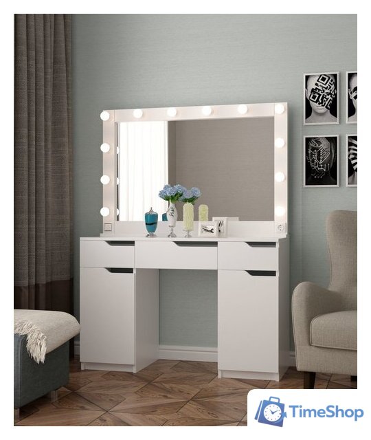 Туалетный столик с зеркалом Мир Мебели SV-63 - Изображение №1 — Интернет-магазин Time-Shop