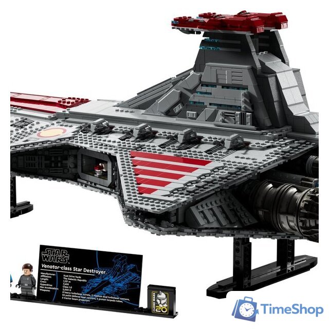 Конструктор LEGO Star Wars 75367 Республиканский ударный крейсер типа Венатор - Изображение №7 — Интернет-магазин Time-Shop