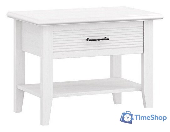 Тумба Ангстрем Кантри спальня КА-300.09 (Я16) исп.9 (Н) (блан-шене) - Изображение №1 — Интернет-магазин Time-Shop