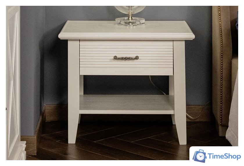 Тумба Ангстрем Кантри спальня КА-300.09 (Я16) исп.9 (Н) (блан-шене) - Изображение №6 — Интернет-магазин Time-Shop