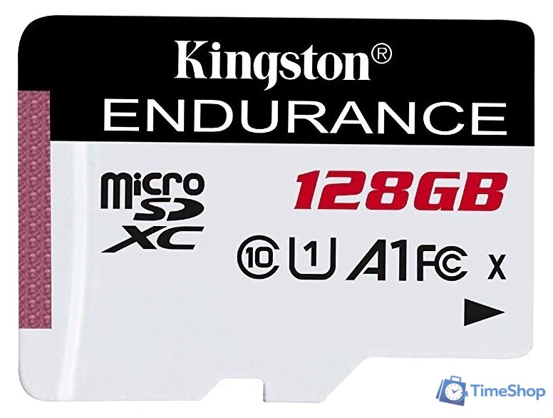 Карта памяти Kingston High Endurance microSDXC 128GB - Изображение №1 — Интернет-магазин Time-Shop