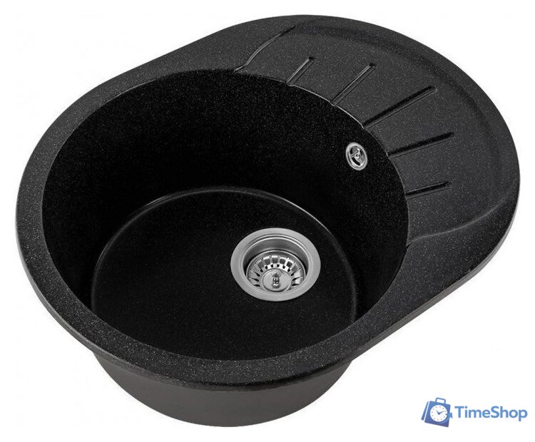 Кухонная мойка Saniteco Pura (черный) - Изображение №7 — Интернет-магазин Time-Shop