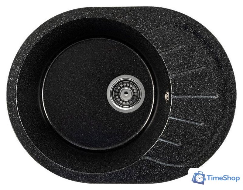 Кухонная мойка Saniteco Pura (черный) - Изображение №6 — Интернет-магазин Time-Shop