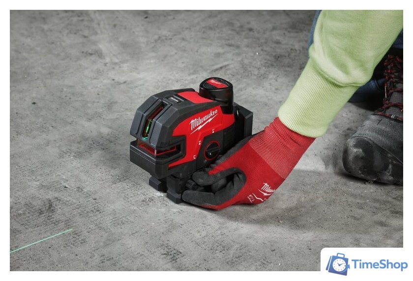 Лазерный нивелир Milwaukee M12 CLL4P-301C 4933479203 (с 1-им АКБ, кейс) - Изображение №11 — Интернет-магазин Time-Shop