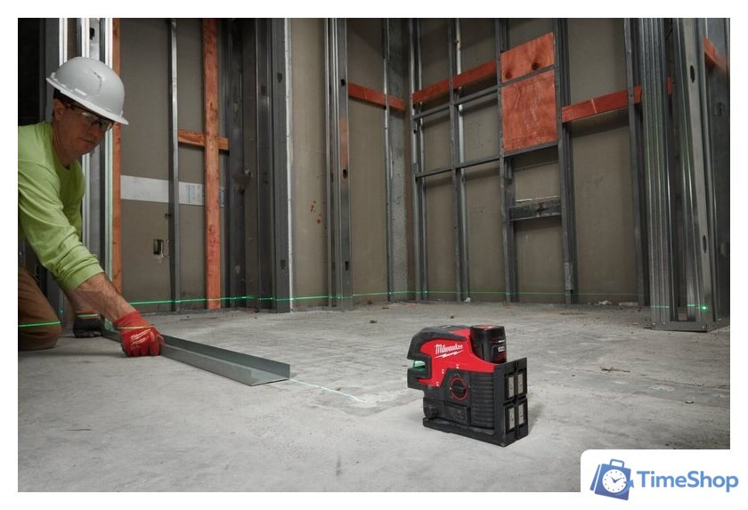 Лазерный нивелир Milwaukee M12 CLL4P-301C 4933479203 (с 1-им АКБ, кейс) - Изображение №15 — Интернет-магазин Time-Shop