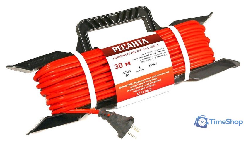 Удлинитель Ресанта СУ-2x1-30/1 - Изображение №1 — Интернет-магазин Time-Shop