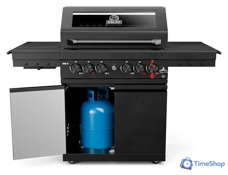 Газовый гриль для дачи Koler Krone S2 (черный) - Изображение №1 — Интернет-магазин Time-Shop