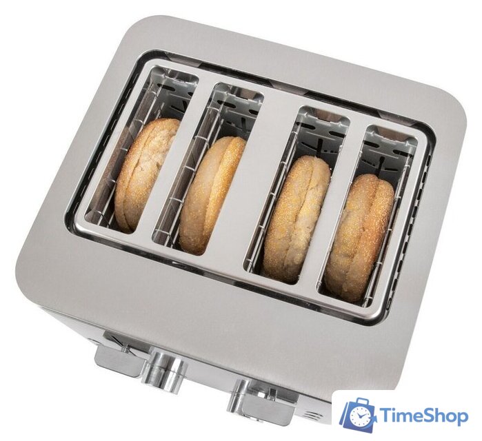 Тостер ProfiCook PC-TA 1252 Edelstahl 501252 - Изображение №2 — Интернет-магазин Time-Shop