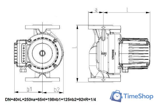Циркуляционный насос IMP Pumps GHNbasic II 40-40F - Изображение №3 — Интернет-магазин Time-Shop