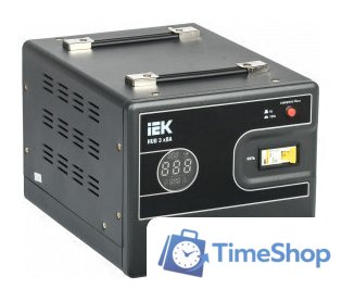 Стабилизатор напряжения IEK HUB 3 кВА IVS21-1-003-13 - Изображение №1 — Интернет-магазин Time-Shop
