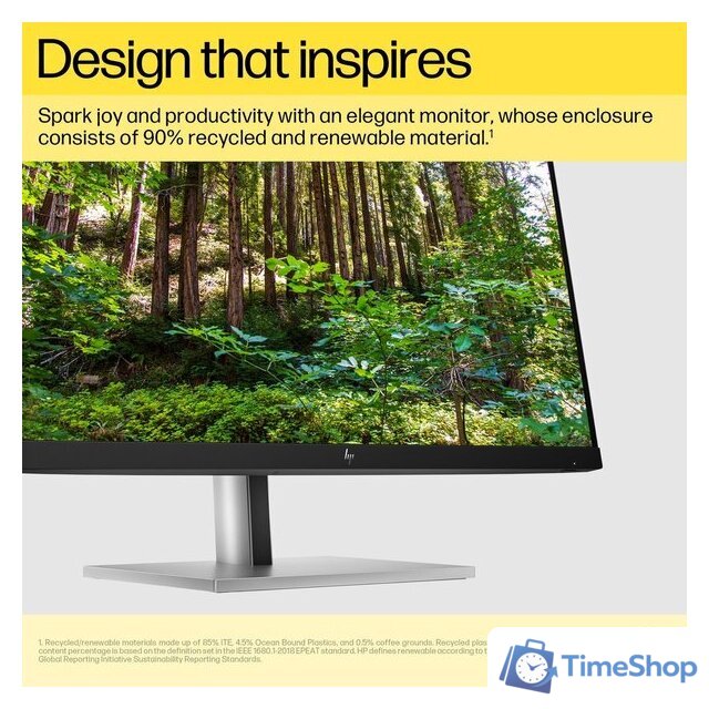 Монитор HP E24q G5 6N4F1AA - Изображение №7 — Интернет-магазин Time-Shop