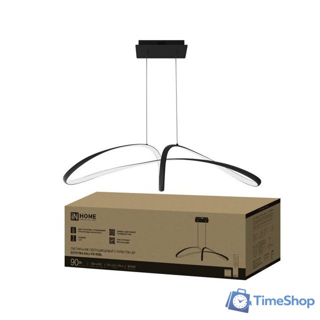 Подвесная люстра In Home DALI-FX-90BL 4690612062440 - Изображение №2 — Интернет-магазин Time-Shop