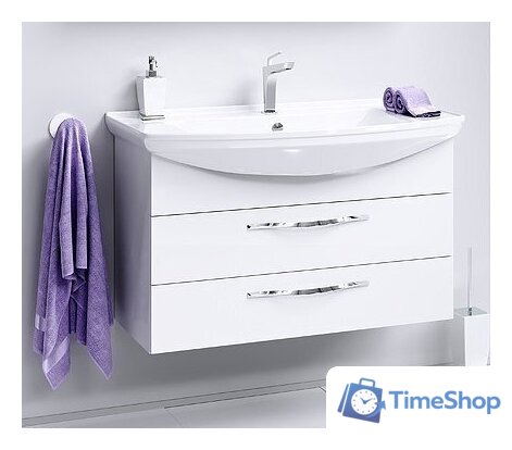  Aqwella Тумба под умывальник Allegro 105 Agr.01.10/2 (подвесная) - Изображение №1 — Интернет-магазин Time-Shop