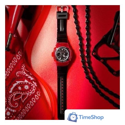 Наручные часы Casio G-Shock AWG-M100SRB-4A - Изображение №4 — Интернет-магазин Time-Shop