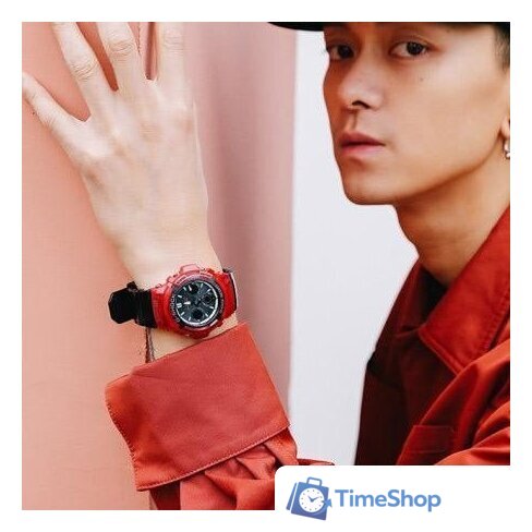Наручные часы Casio G-Shock AWG-M100SRB-4A - Изображение №5 — Интернет-магазин Time-Shop