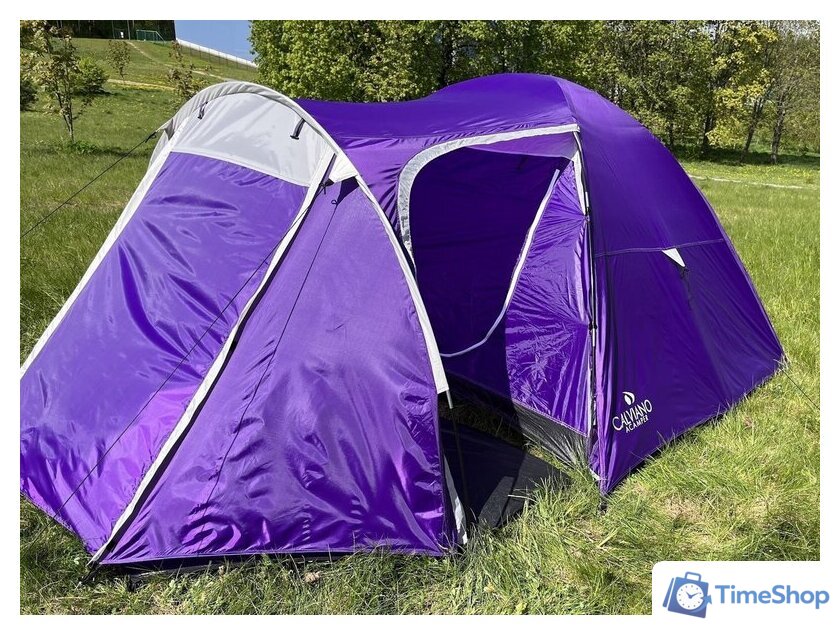 Треккинговая палатка Calviano Acamper Monsun 3 (фиолетовый) - Изображение №5 — Интернет-магазин Time-Shop