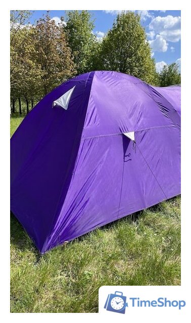 Треккинговая палатка Calviano Acamper Monsun 3 (фиолетовый) - Изображение №11 — Интернет-магазин Time-Shop