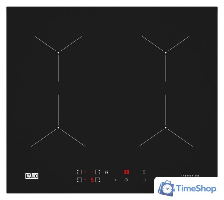 Варочная панель VARD VHI6420B - Изображение №1 — Интернет-магазин Time-Shop