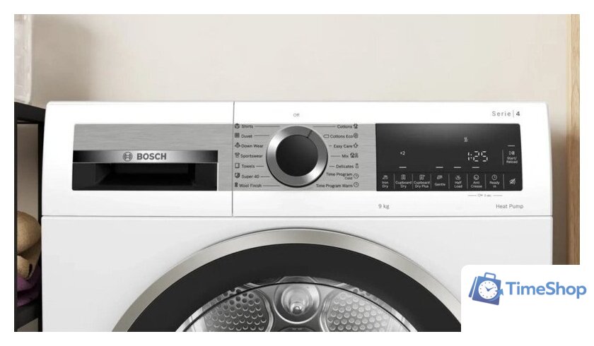Сушильная машина Bosch Serie 4 WQG1420AME - Изображение №2 — Интернет-магазин Time-Shop
