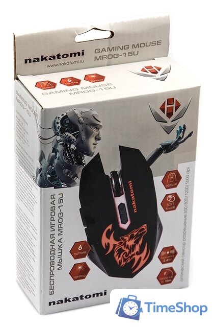 Игровая мышь Nakatomi MROG-15U - Изображение №5 — Интернет-магазин Time-Shop