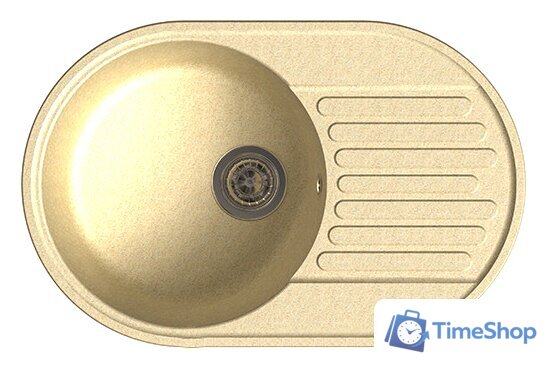 Кухонная мойка GranFest QUARZ Z-18 (бежевый) - Изображение №1 — Интернет-магазин Time-Shop