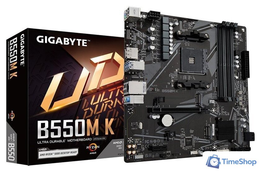 Материнская плата Gigabyte B550M K (rev. 1.1) - Изображение №5 — Интернет-магазин Time-Shop