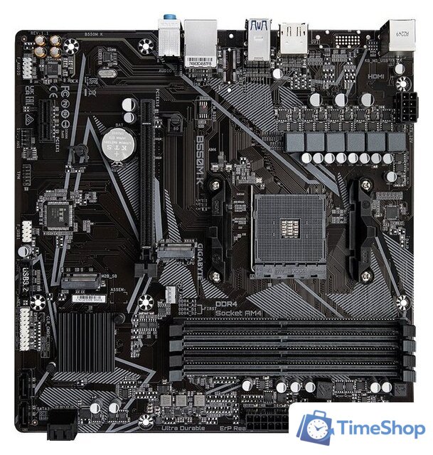Материнская плата Gigabyte B550M K (rev. 1.1) - Изображение №3 — Интернет-магазин Time-Shop