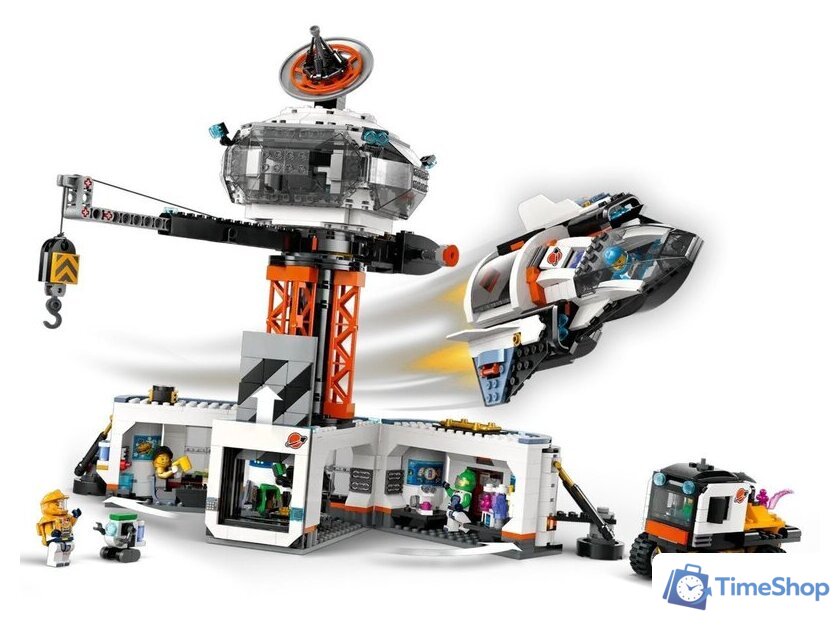 Конструктор LEGO City 60434 Космическая база и площадка для ракет - Изображение №4 — Интернет-магазин Time-Shop