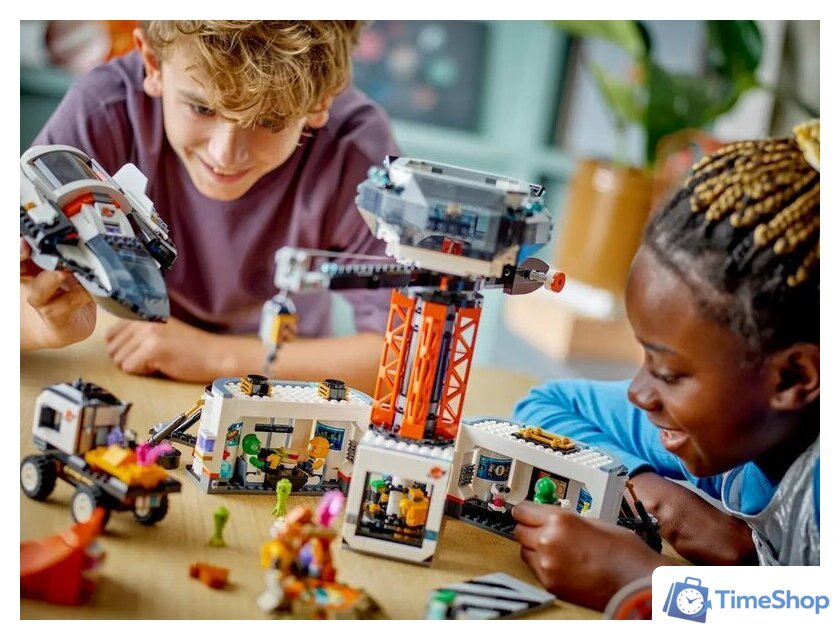 Конструктор LEGO City 60434 Космическая база и площадка для ракет - Изображение №9 — Интернет-магазин Time-Shop