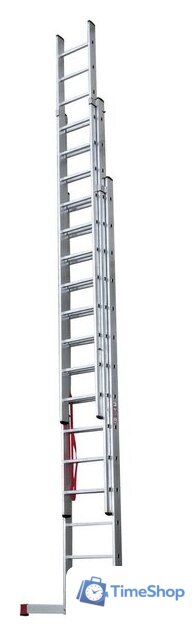 Лестница-стремянка Новая высота NV 323 трёхсекционная профессиональная 3x14 ступеней - Изображение №6 — Интернет-магазин Time-Shop
