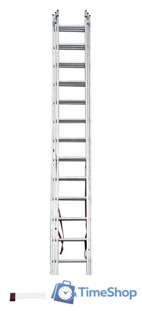 Лестница-стремянка Новая высота NV 323 трёхсекционная профессиональная 3x14 ступеней - Изображение №7 — Интернет-магазин Time-Shop