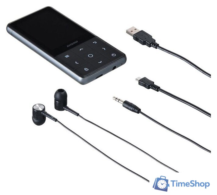 Плеер MP3 Digma Y4 16GB (черный) - Изображение №8 — Интернет-магазин Time-Shop