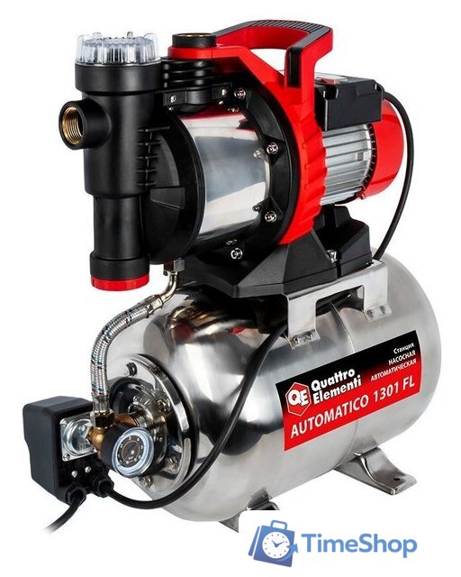 Насосная станция Quattro Elementi Automatico 1301 FL Inox - Изображение №1 — Интернет-магазин Time-Shop