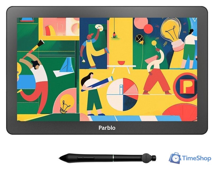 Графический монитор Parblo Coast 16 Pro Gen2 (черный) - Изображение №1 — Интернет-магазин Time-Shop