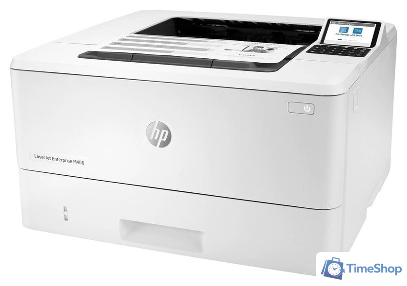 Принтер HP LaserJet Enterprise M406dn - Изображение №2 — Интернет-магазин Time-Shop