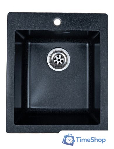 Кухонная мойка Granrus GR-415 (черный) - Изображение №1 — Интернет-магазин Time-Shop