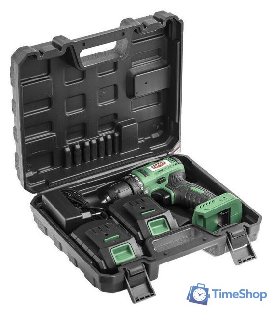 Дрель-шуруповерт Hammer ACD18BLC (с 2-мя АКБ, кейс) - Изображение №12 — Интернет-магазин Time-Shop