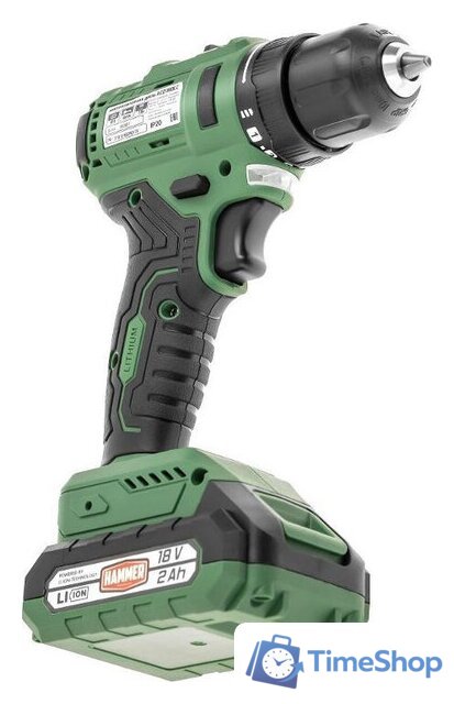 Дрель-шуруповерт Hammer ACD18BLC (с 2-мя АКБ, кейс) - Изображение №5 — Интернет-магазин Time-Shop