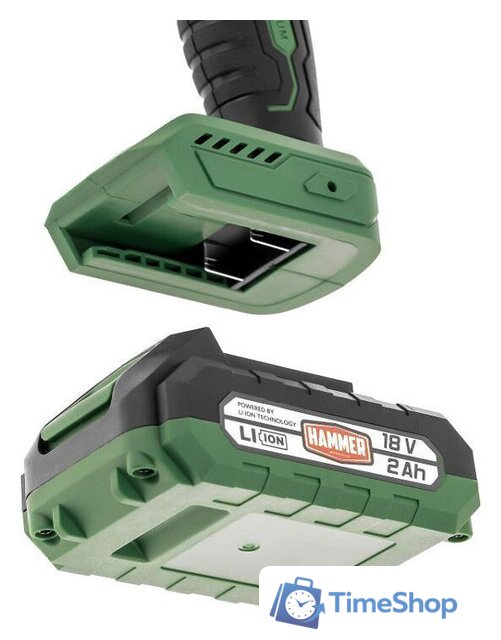 Дрель-шуруповерт Hammer ACD18BLC (с 2-мя АКБ, кейс) - Изображение №11 — Интернет-магазин Time-Shop