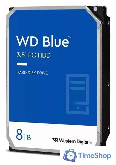Жесткий диск WD Blue 8TB WD80EAAZ - Изображение №2 — Интернет-магазин Time-Shop
