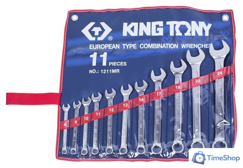 Набор ключей King Tony 1211MR (11 предметов) - Изображение №1 — Интернет-магазин Time-Shop