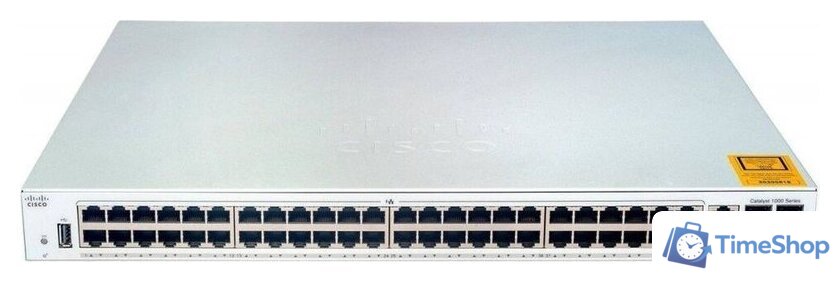 Управляемый коммутатор 2-го уровня Cisco C1000FE-48T-4G-L - Изображение №1 — Интернет-магазин Time-Shop